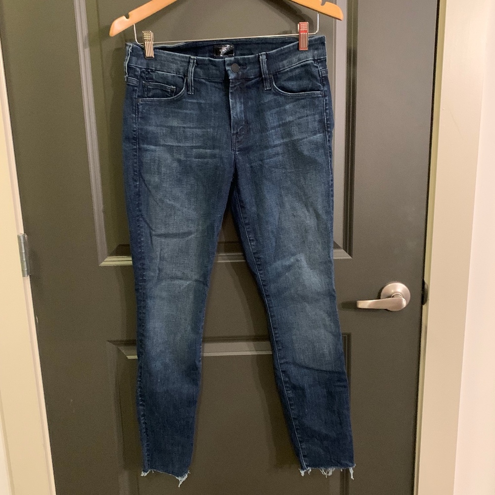 MOTHER Looker Ankle Fray Jeans - Size 28